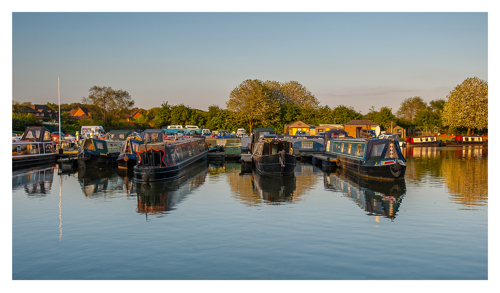 Barges at Boothstown Marina