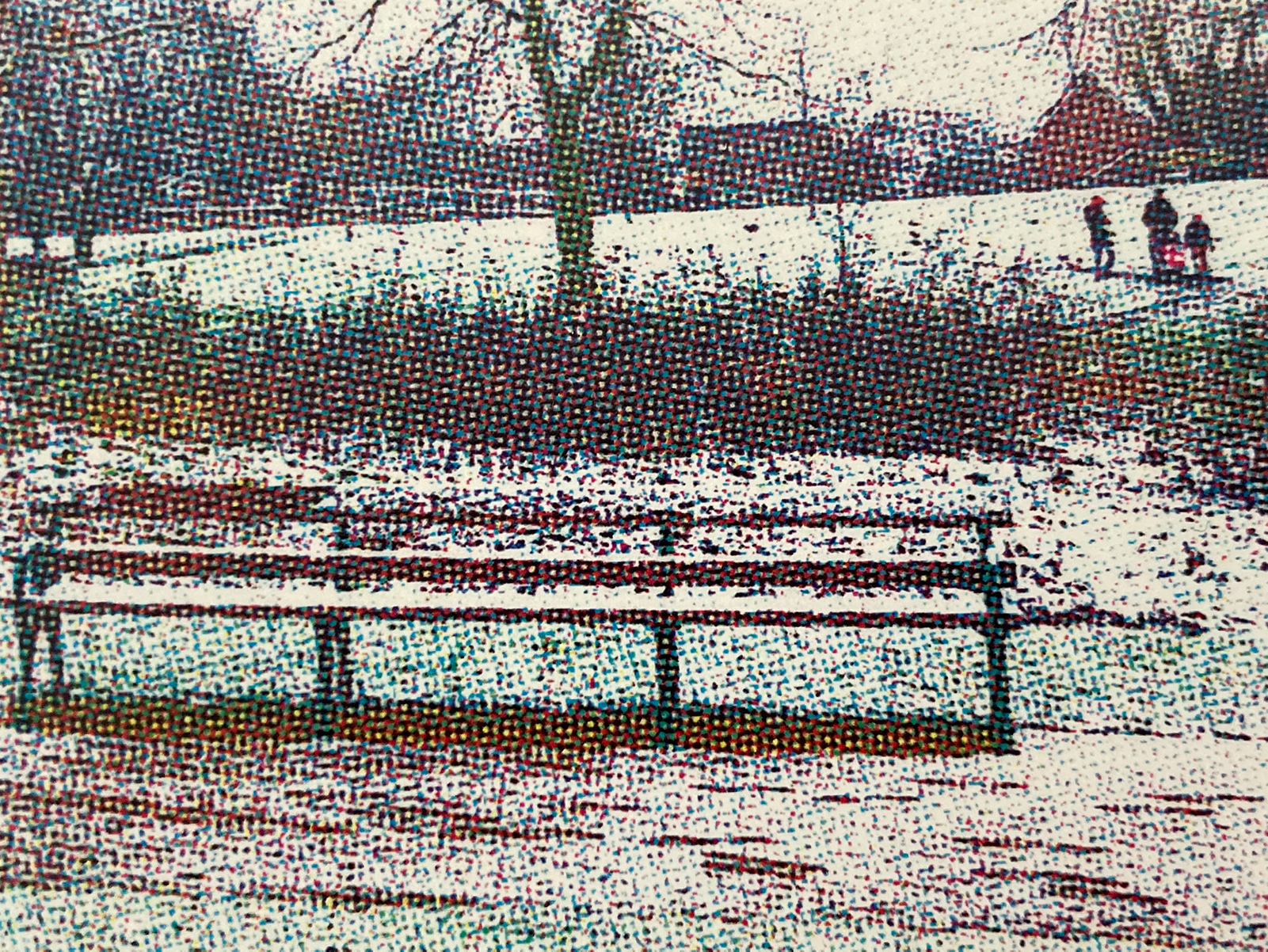Artwork by Lizzie King, work in progress, 2021, Rediscovering Salford