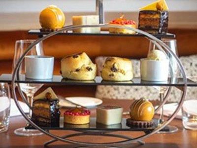 An image of The River Restaurants afternoon tea 