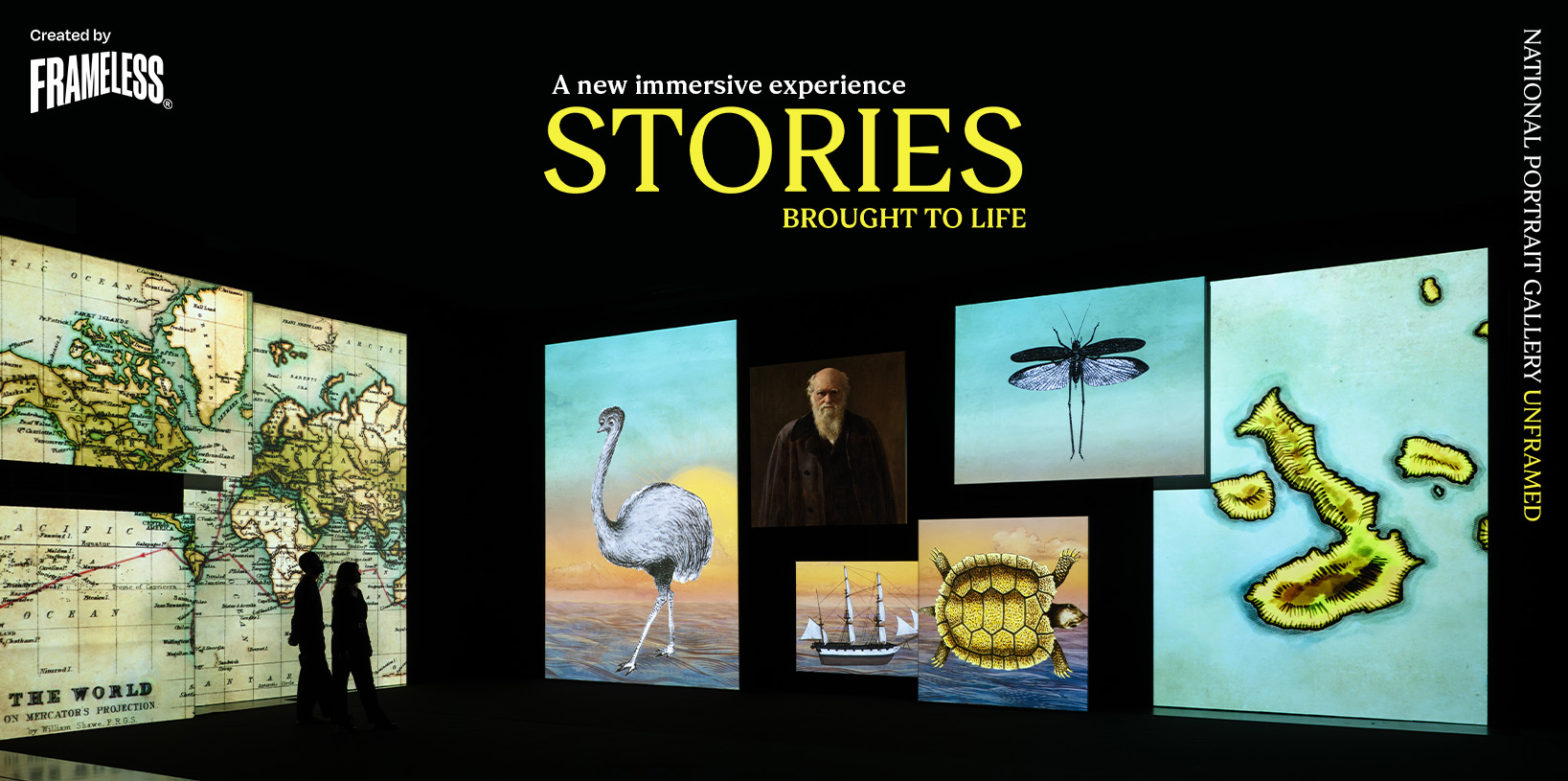 A new immersive experience, stories brought to life
